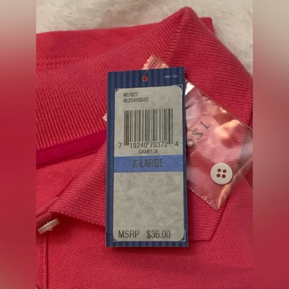 NWT IZOD polo shirt - Picture 6 of 7